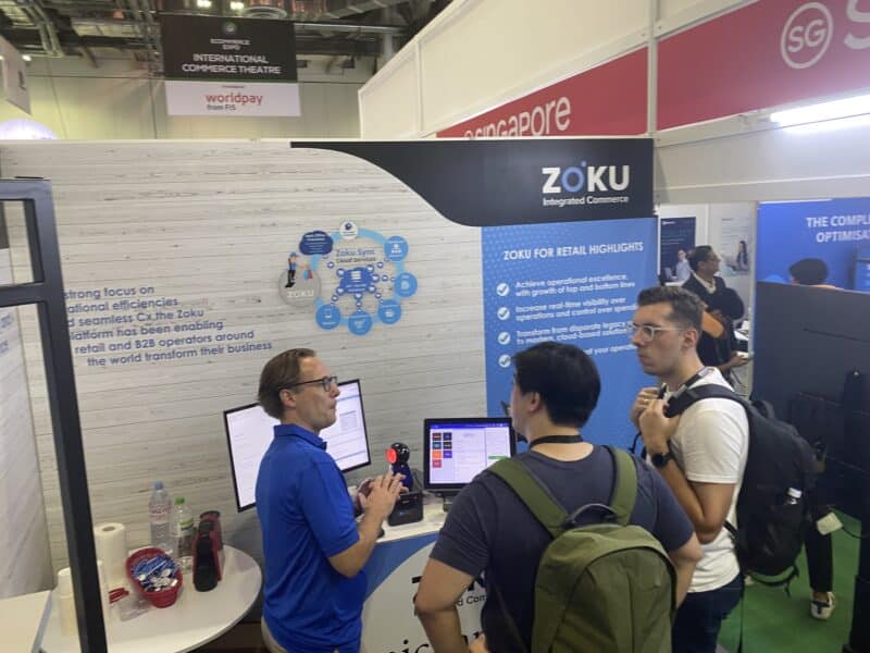 eCommerce Expo Asia 2023 Demo Booth by Zoku