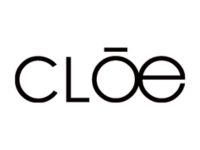 Stylized text of the name Cloe