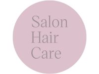 Text logo for hair care salon